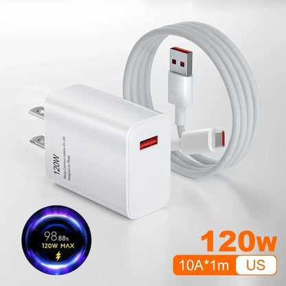 Xiaomi Original Charger Turbo Fast Charge 120W